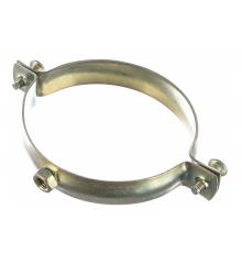 Хомут  оцинкованный  Россия  1,2x20 М10 2 1/2” (73-80мм)