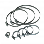 Хомут червячный аналог Norma оцинкованный (Россия) 25х40