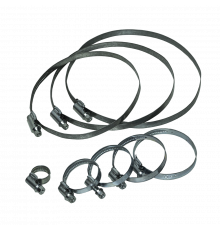 Хомут червячный аналог Norma оцинкованный (Россия) 25х40