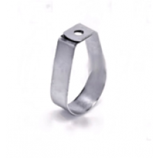 Хомут спринклерный оцинкованный Россия  1x25 М8/М10 1/2” (20-24мм)