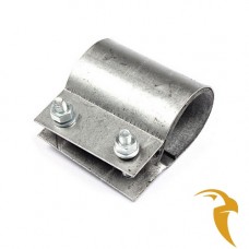 Хомут ремонтный W2 замок 2 болта длина 150мм 50 (57-67)   