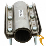 Хомут ремонтный Двухсторонний L=250мм 250 (273-289)