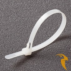 Хомут многоразовый 7,2*150 белый  (уп. - 100шт.)